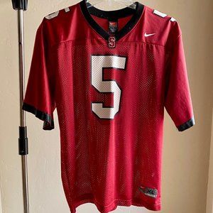 Nike boys XL Stanford #5 Football Jersey
